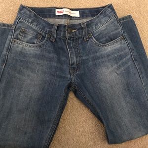 Little boys 505 Levi’s size 8